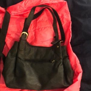 Great America Leather Works black bag.